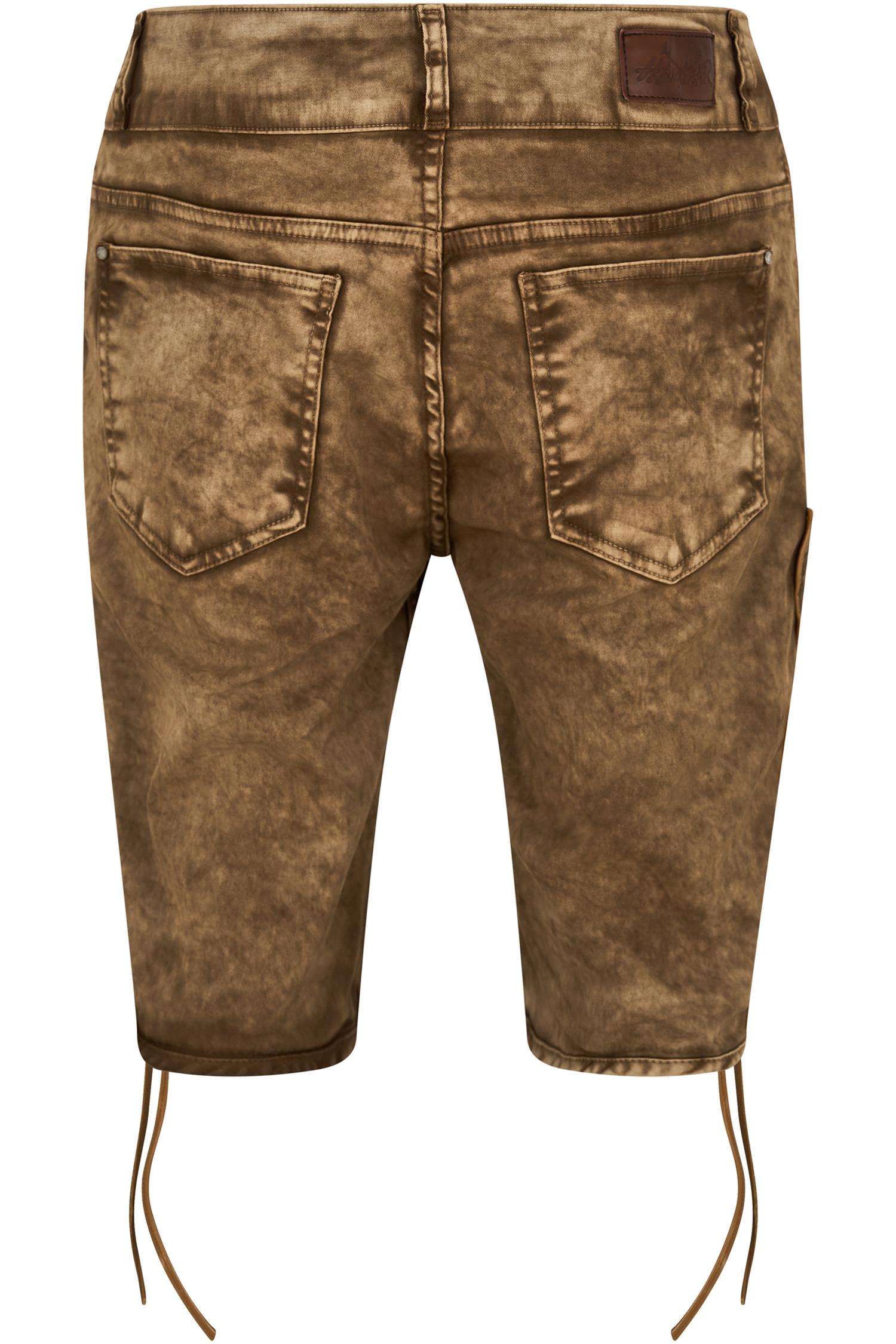 Braune Trachtenjeans Ralko von hangOwear